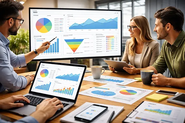 Keyword ranking chart