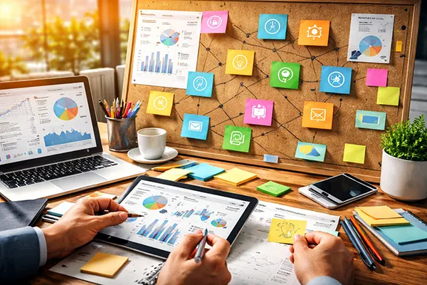 content planning chart