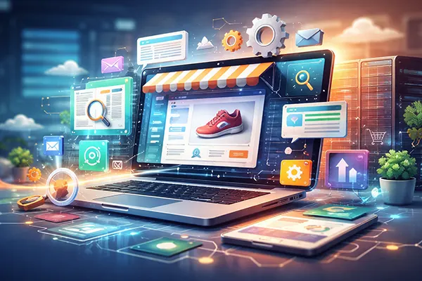 website rendering diagram