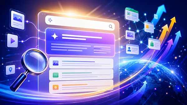 Organic search reporting